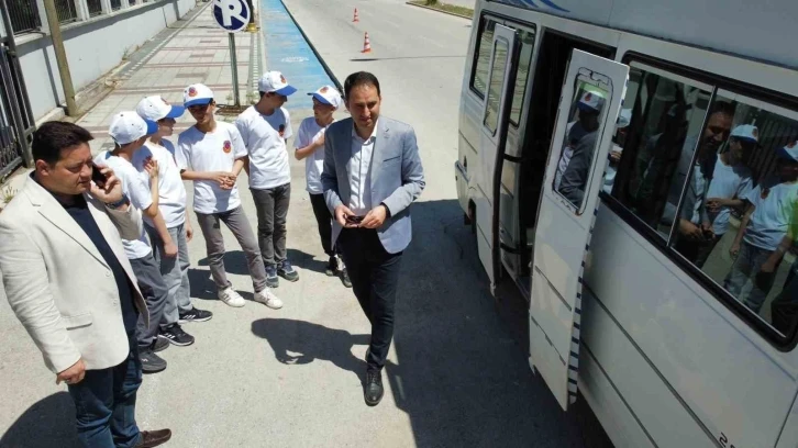 Kaymakam Bolat Trafik Haftası dolayısıyla denetimlerde bulundu
