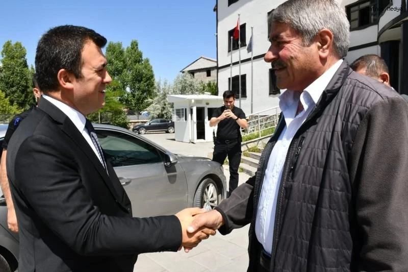 Kaymakam Burak Dertlioğlu’ndan  iade-i ziyaret
