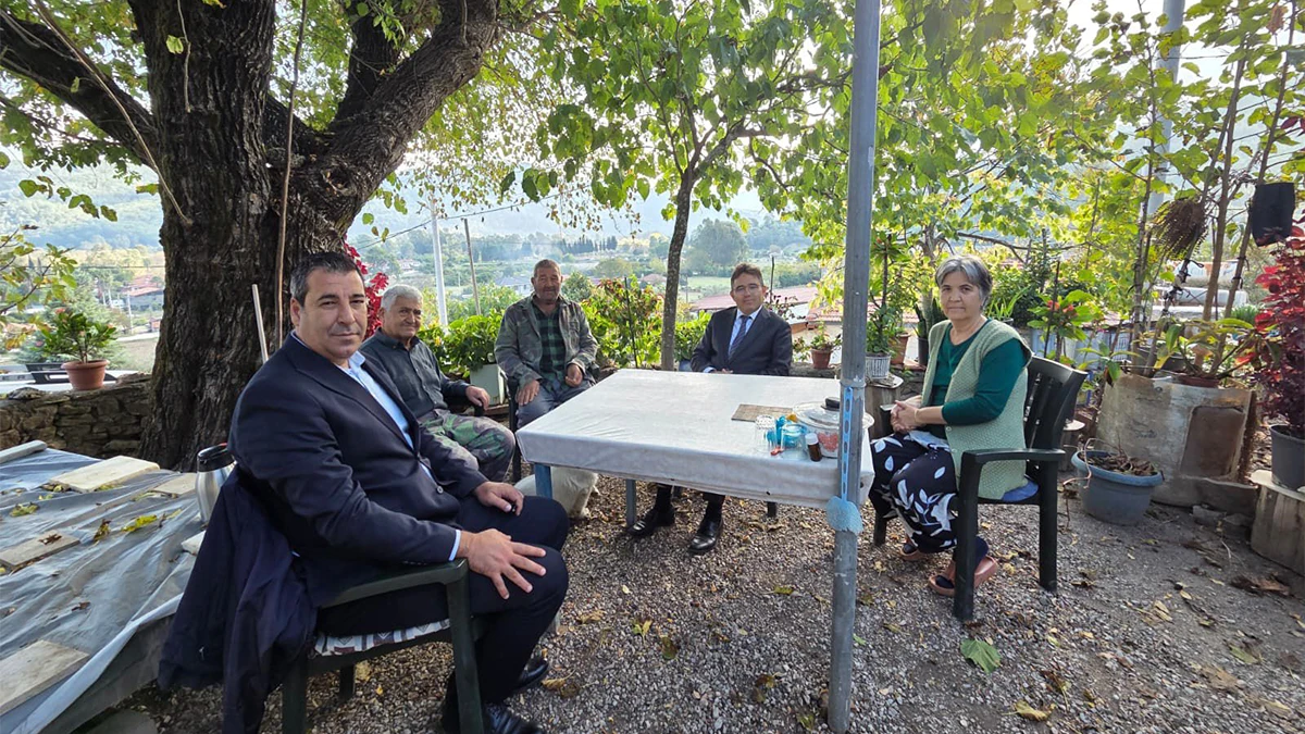 Kaymakam Kaya’dan Çamlı Mahallesi ziyareti