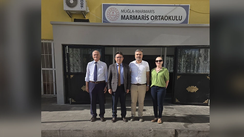 Kaymakam Kaya’dan Marmaris Ortaokulu’na ziyaret