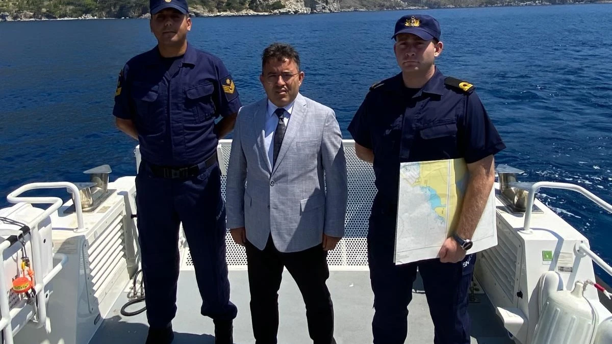 Kaymakam Kaya'dan Sahil Güvenlik Denetimi