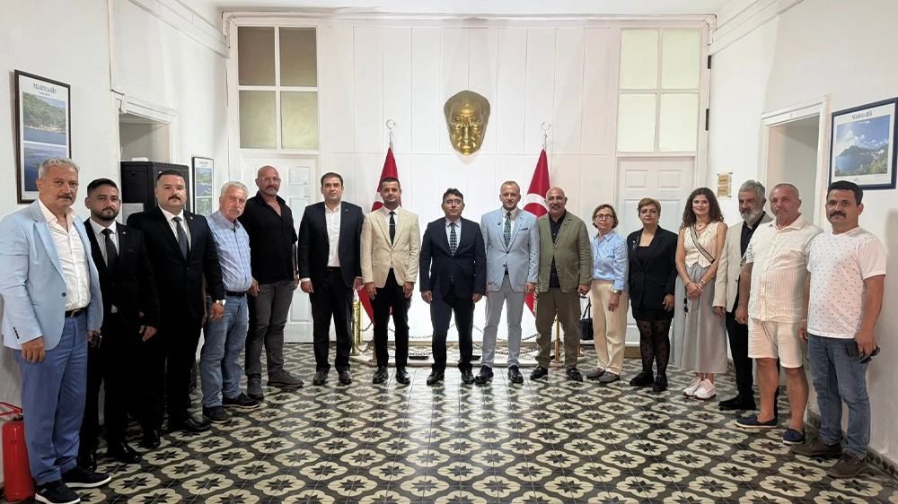 Kaymakam Kaya, MHP heyetini ağırladı