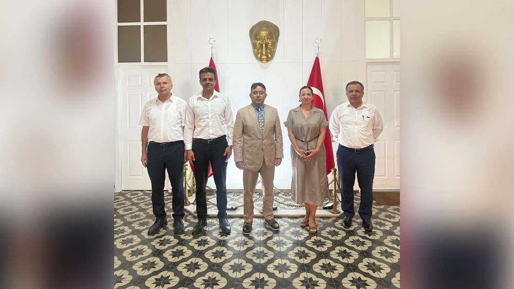 Kaymakam Kaya, yeni şube müdürlerini kabul etti