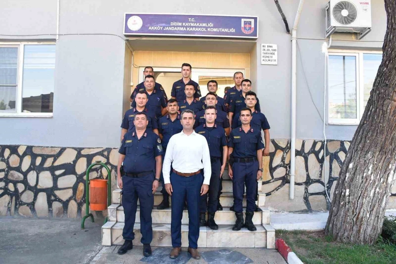 Kaymakam Kuruca jandarma personeli ile bir araya geldi
