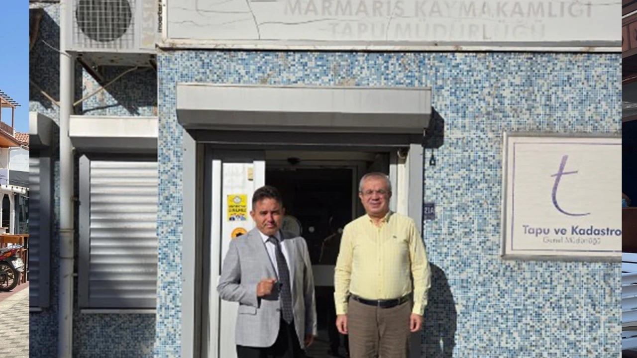 KAYMAKAM NURULLAH KAYA’DAN TAPU MÜDÜRLÜĞÜ’NE ZİYARET