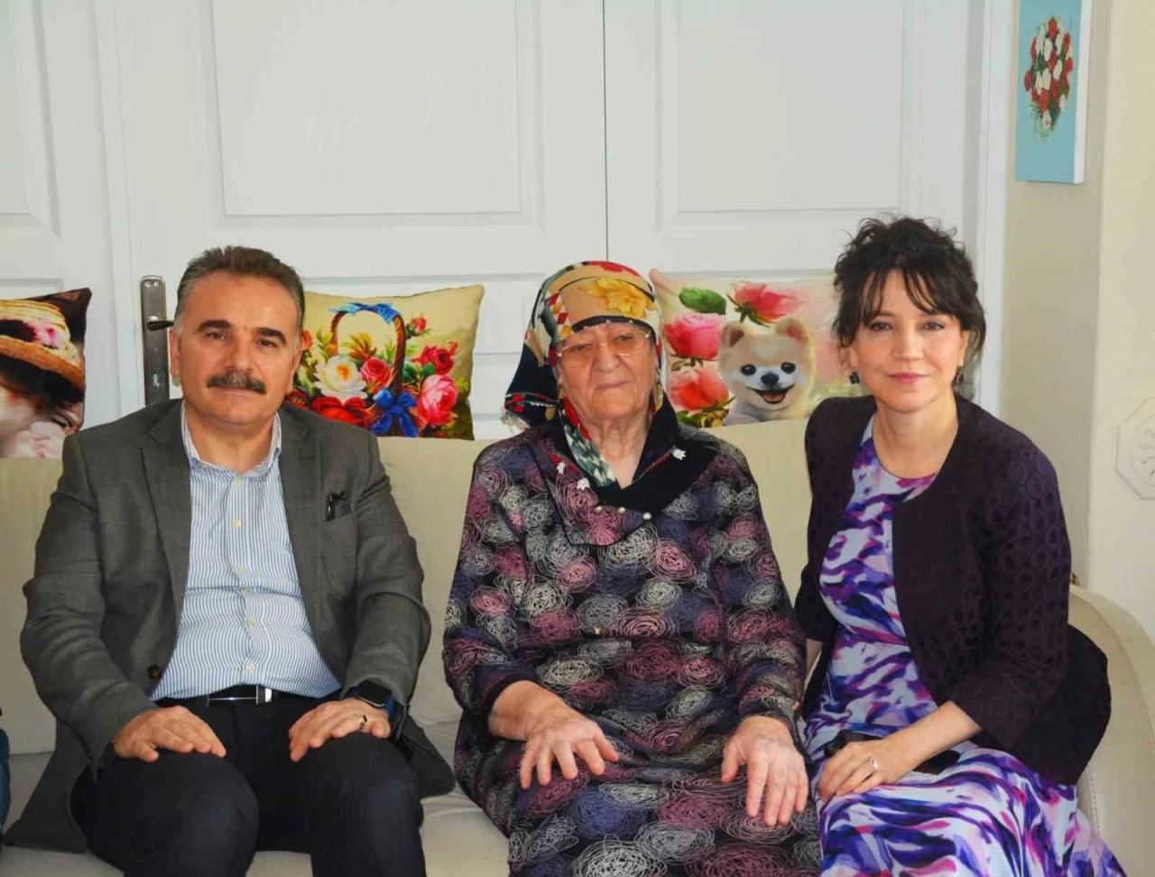 Kaymakam Odabaş’tan şehit ailelerine Kurban Bayramı ziyareti
