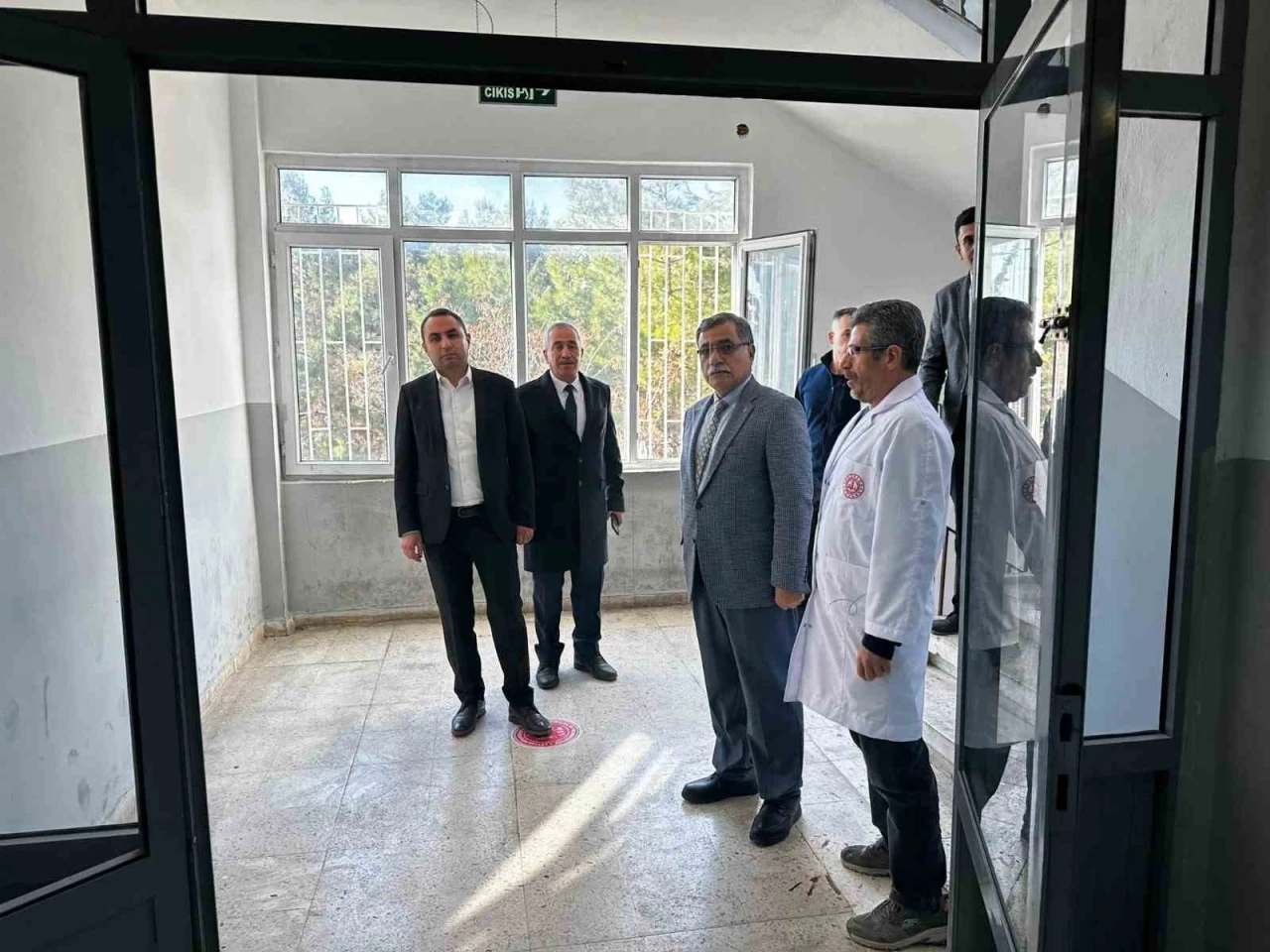 Kaymakam Partal, hükumet konağı binasında inlemelerde bulundu