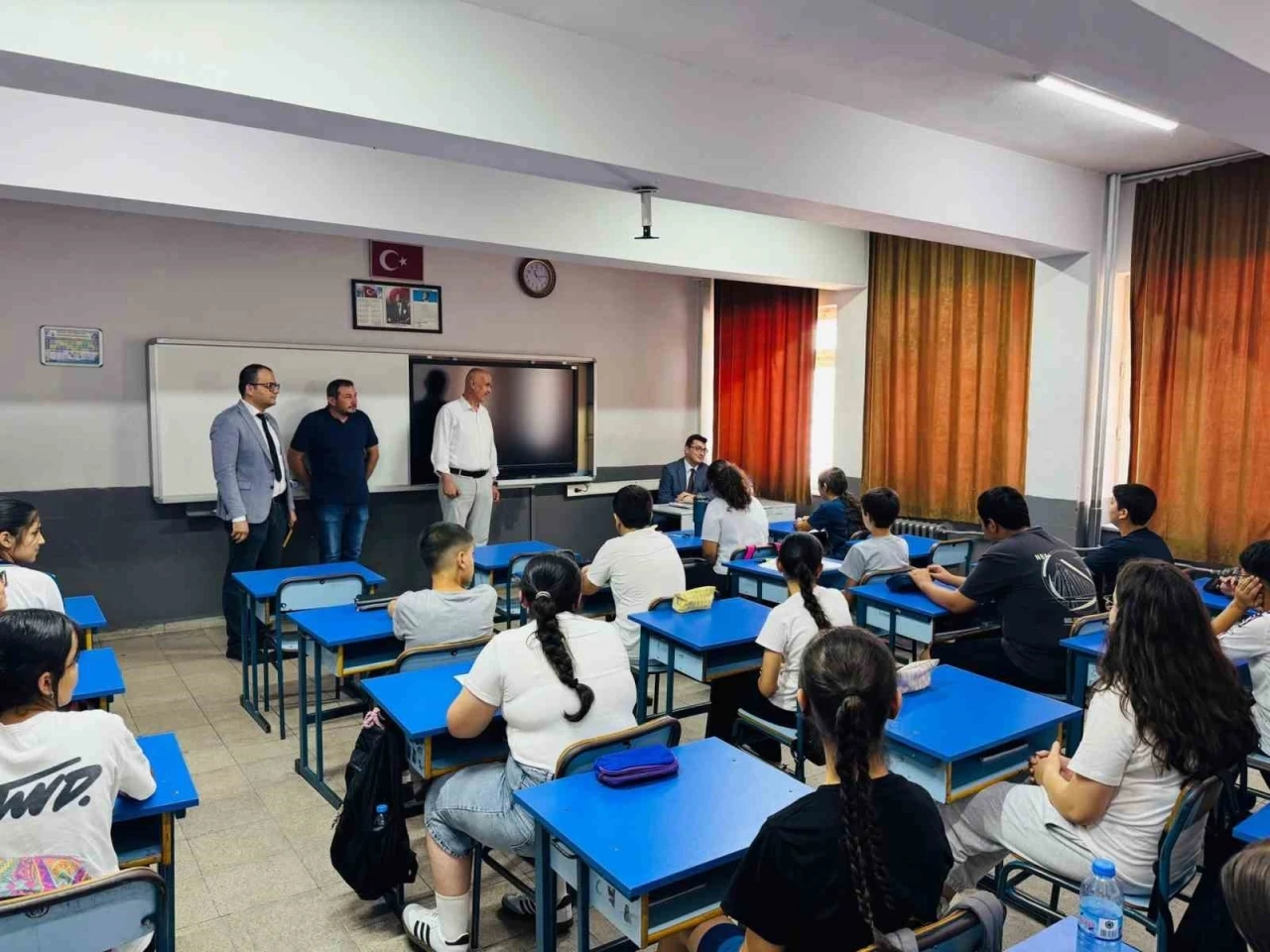 Kaymakam S&ouml;zen&rsquo;den yaz d&ouml;nemi destekleme kurslarına inceleme
