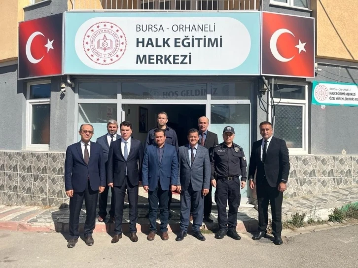 Kaymakam Tuna H.E.M &ccedil;alışmalarını yerinde  inceledi
