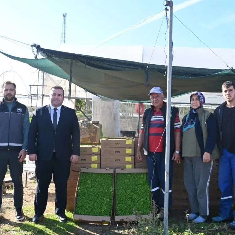 Kaymakam Ünal’dan çiftçilere sertifikalı tohum desteği
