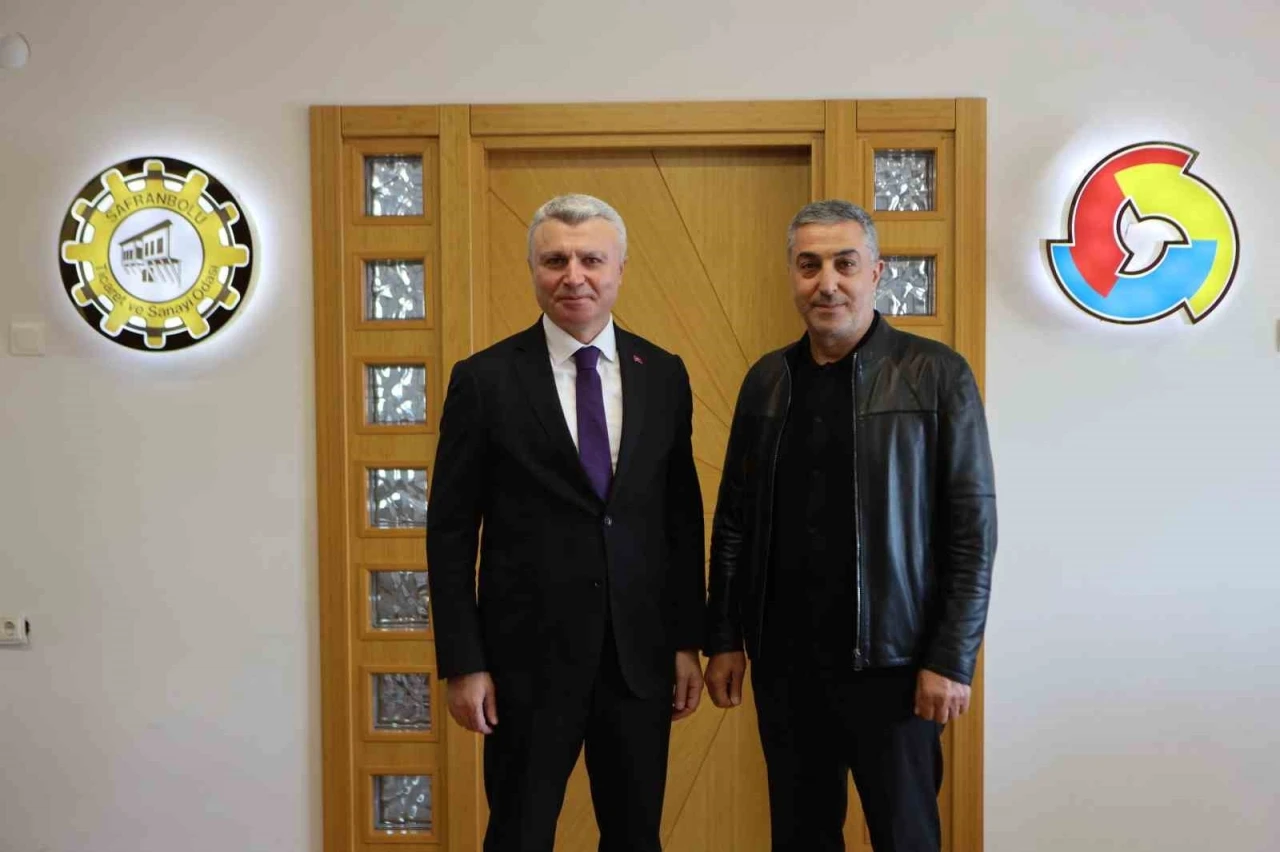 Kaymakam Yazıcı’dan Safranbolu TSO’ya veda ziyareti
