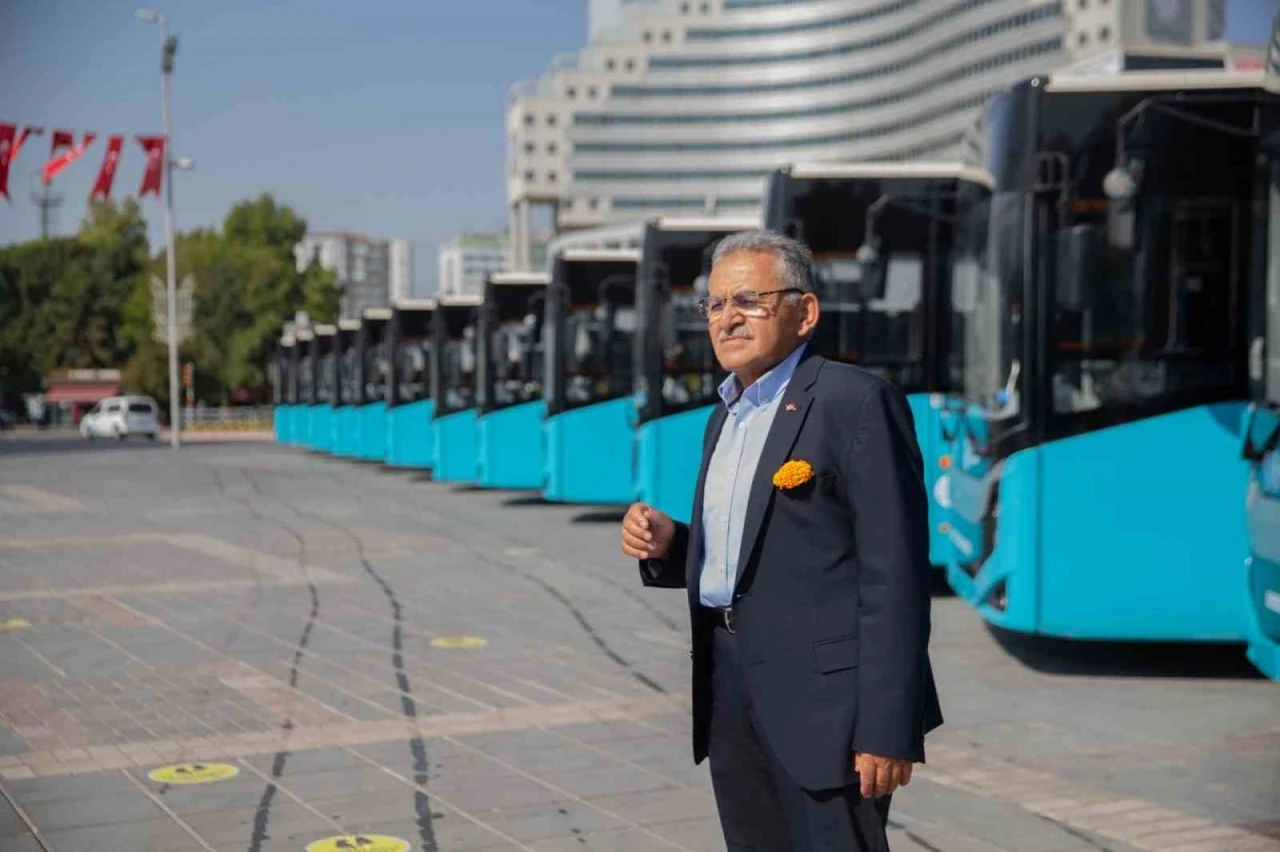 Kayseri büyükşehir, 6 yılda 813 milyon yolcu taşıdı
