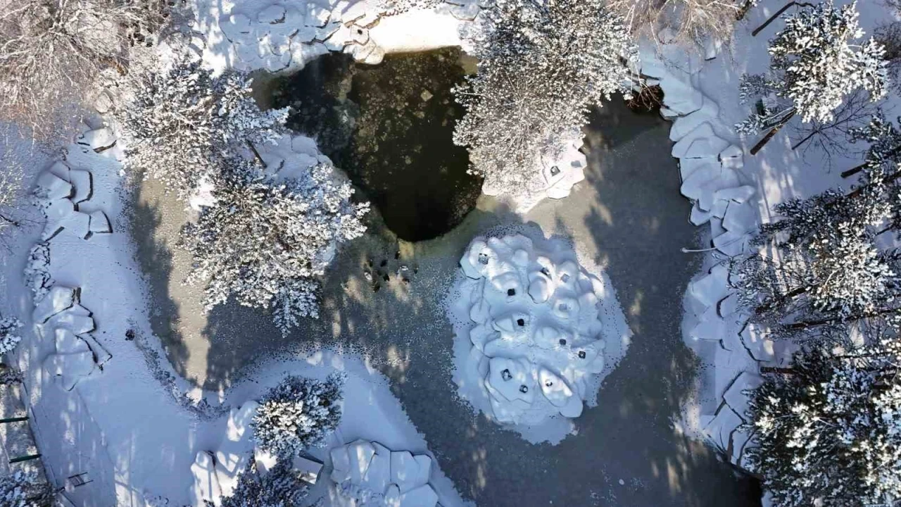 Kayseri buz tuttu: Termometreler eksi 14&rsquo;&uuml; g&ouml;sterdi
