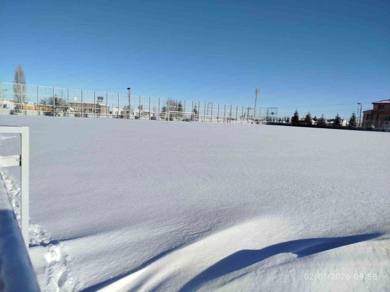 Kayseri&rsquo;de amat&ouml;r ma&ccedil;lara kar engeli
