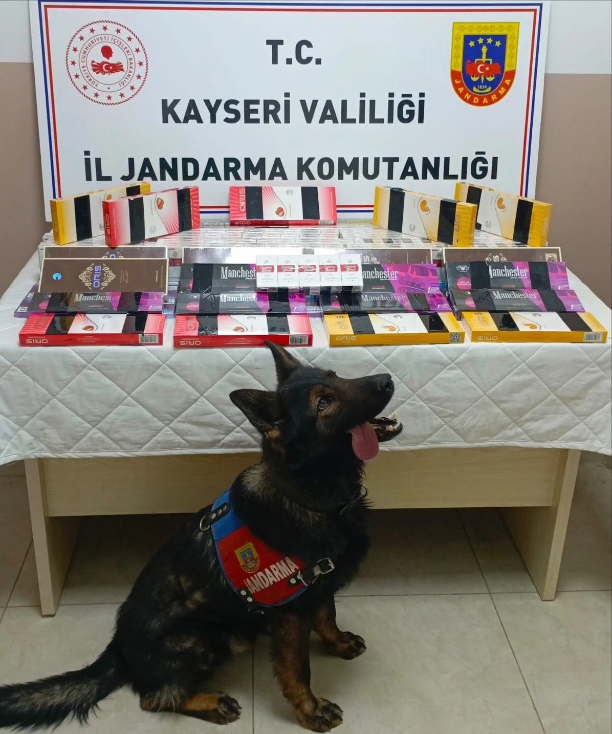 Kayseri’de kaçak sigara operasyonu
