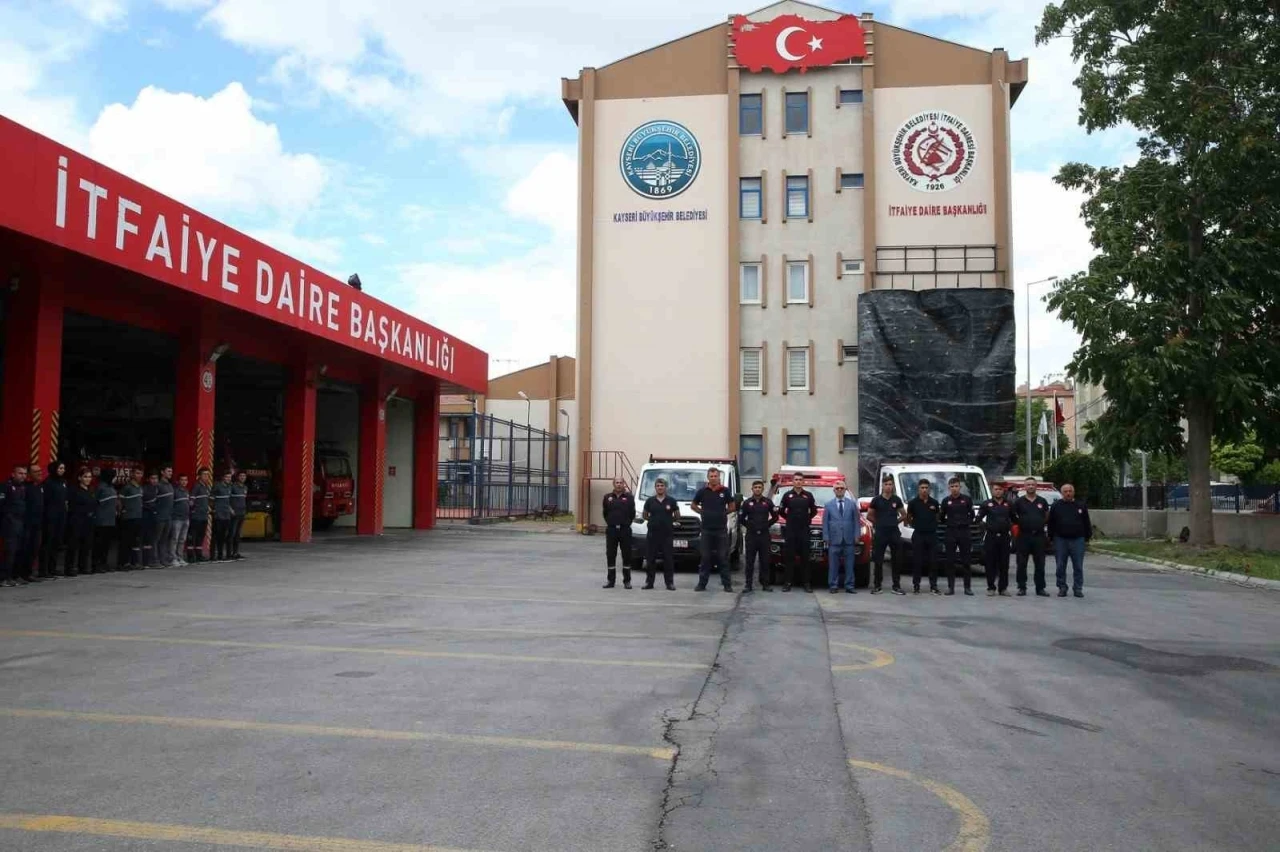 Kayseri İtfaiyesi, bir ayda 567 olaya müdahale etti
