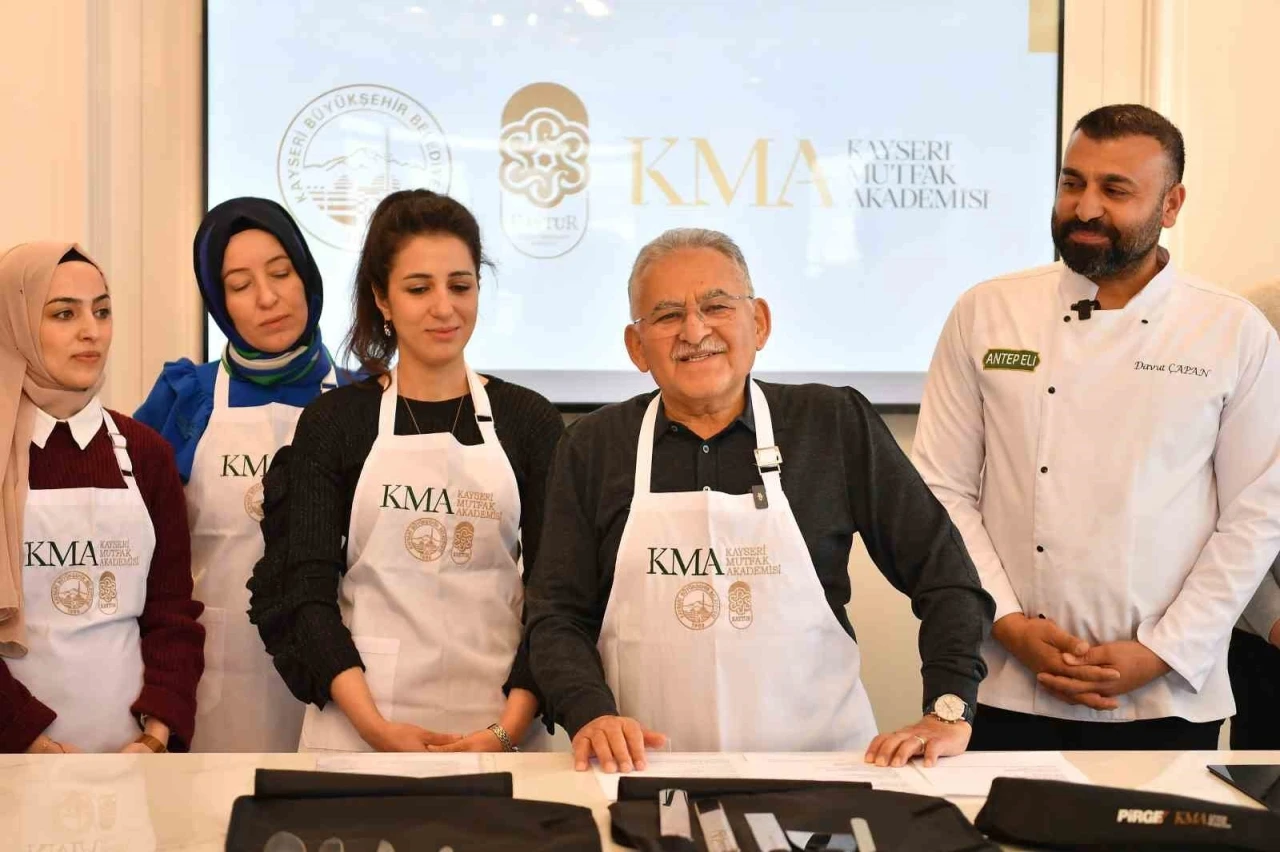 Kayseri Mutfak Akademisi&rsquo;nin şef ve aş&ccedil;ı eğitimleri başlayacak
