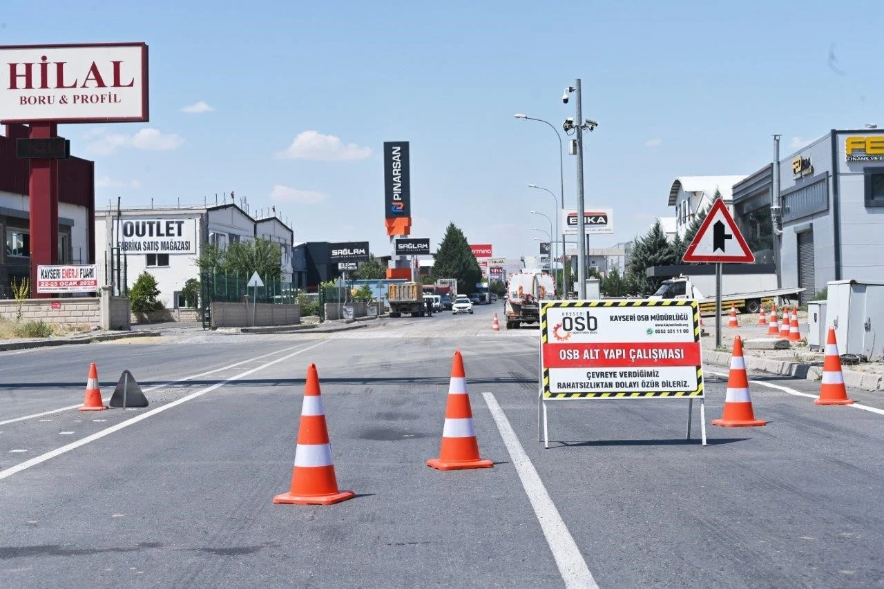 Kayseri OSB’de 2025 asfalt sezonu açıldı

