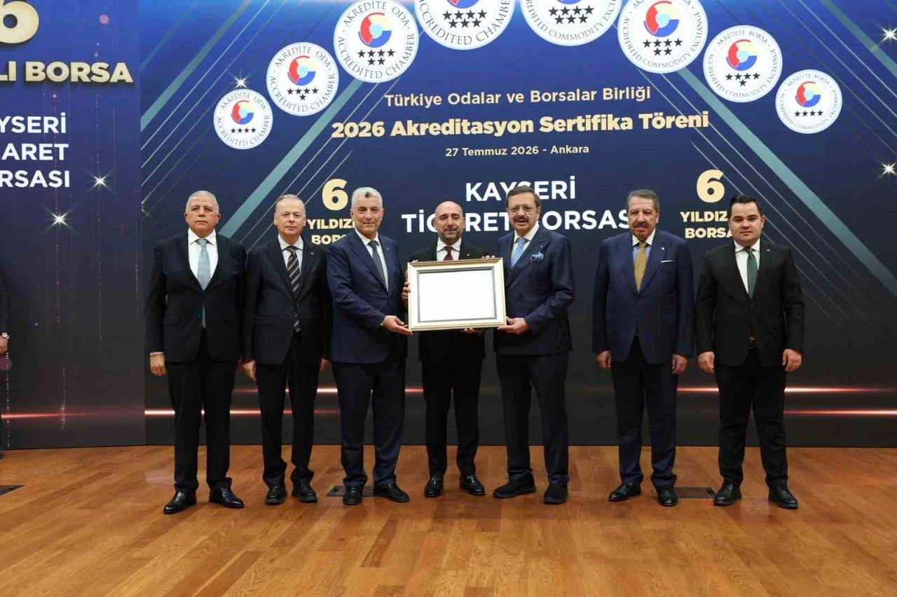 Kayseri Ticaret Borsası&rsquo;ndan b&uuml;y&uuml;k başarı
