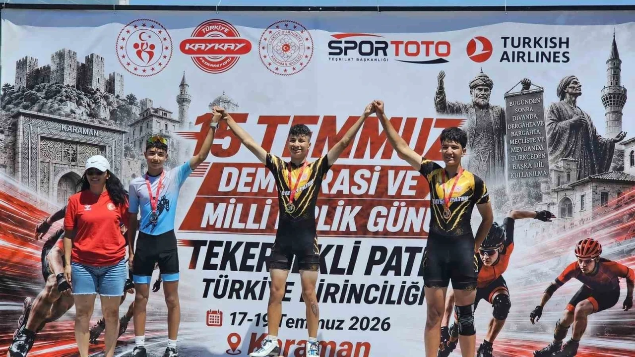 Kayserili patencilerden Karaman&rsquo;da 7 madalya
