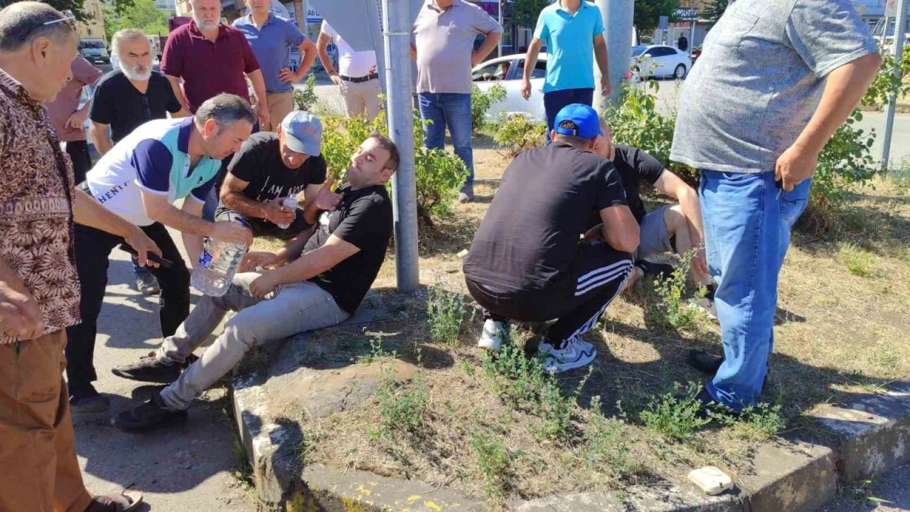 Kaza sonrası gösterdikleri davranış ile tüm Türkiye’ye örnek oldular
