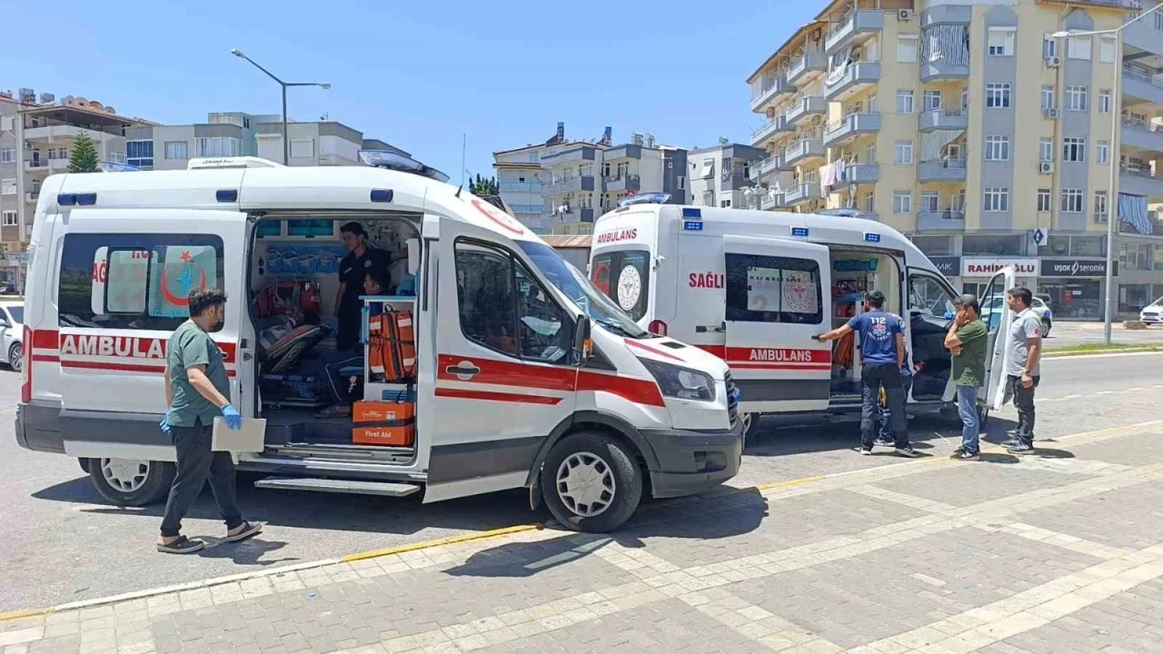 Kazada devrilip, tekrar tekerlerinin üzerine düştü
