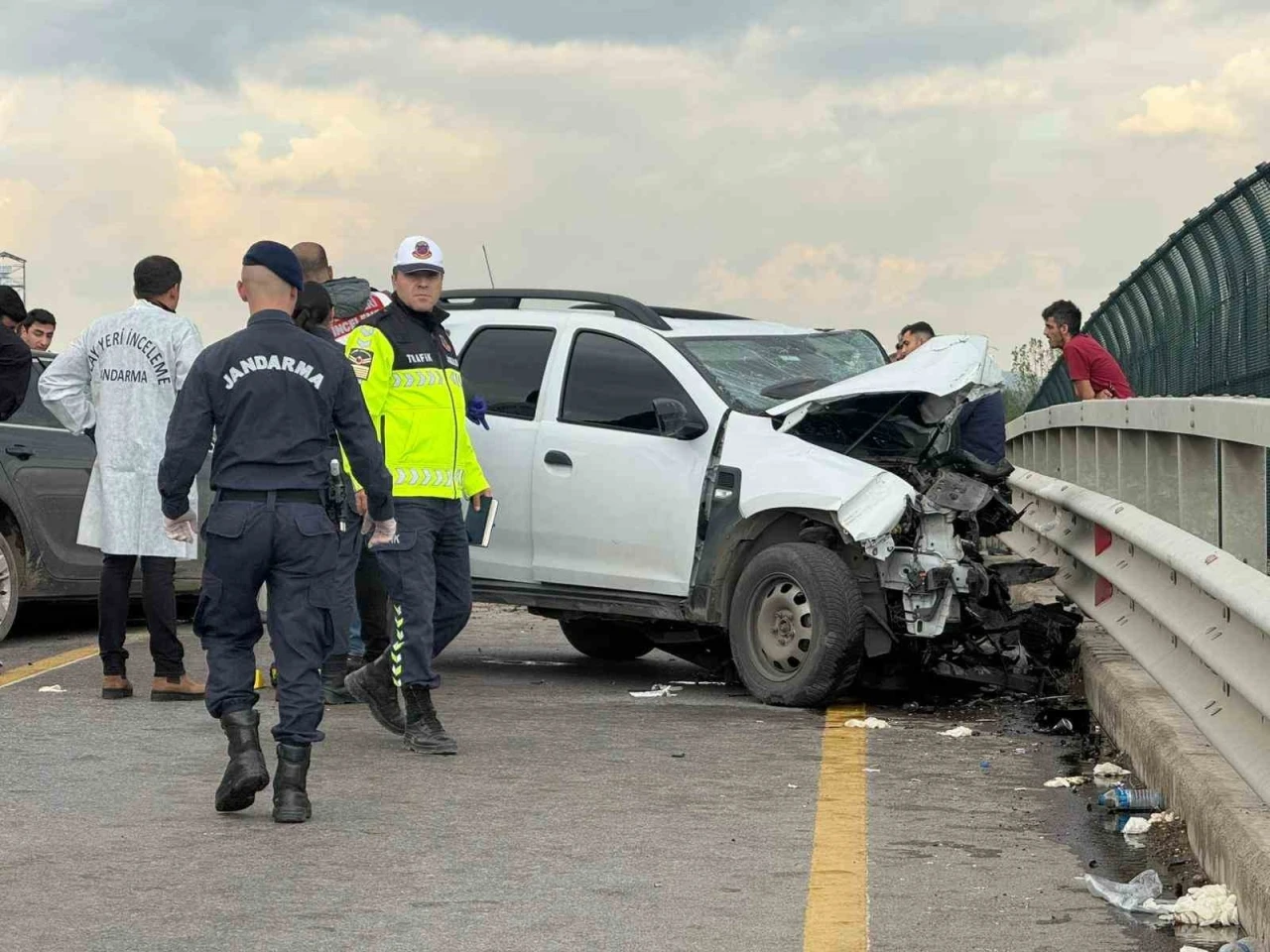 Kazada şehit olan jandarma personelleri için taziye mesajı
