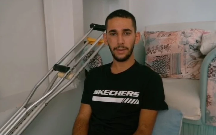 Kazanın ardından 9 g&uuml;n yoğun bakımda kalan gen&ccedil;ten duygu dolu sesleniş
