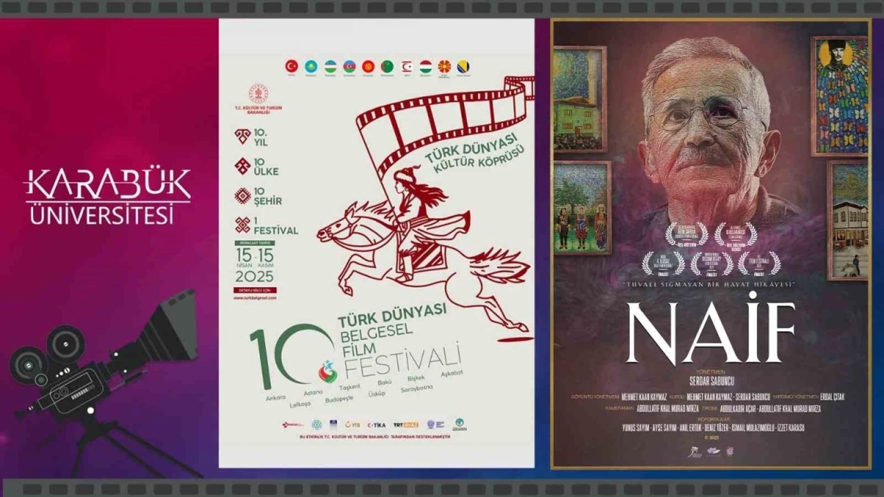 KBÜ’lü Akademisyenin &quot;Naif&quot; Belgeseli Türk Dünyası Belgesel Film Festivali’nde finalde
