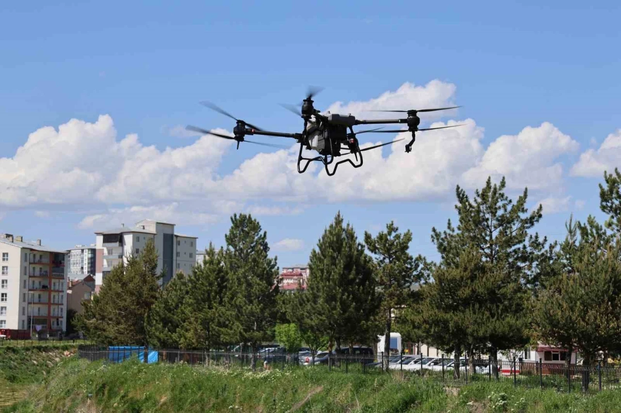 Kene kabusuna dronlu önlem
