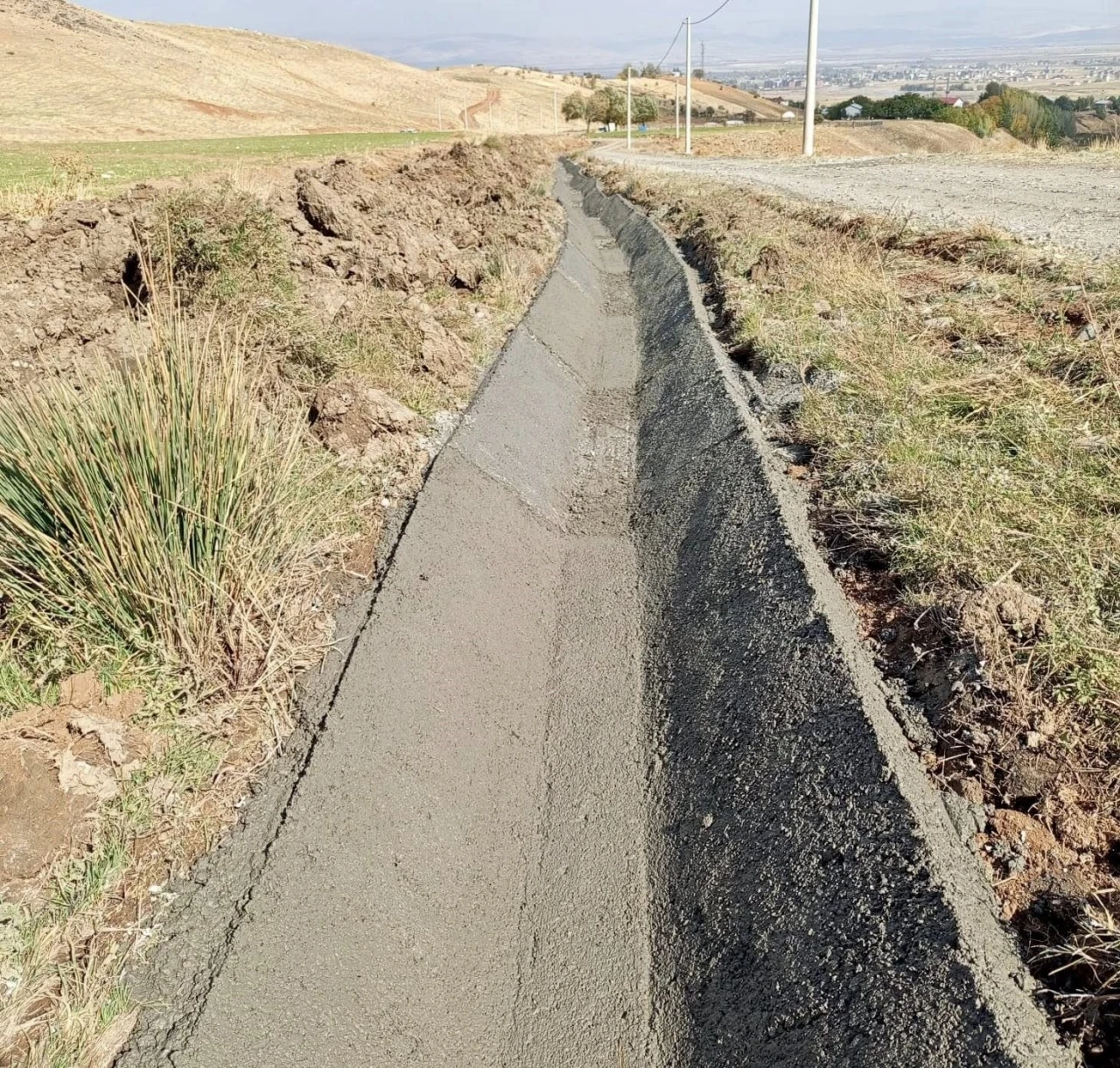 Kepenek köyü sulama tesisi tamamlandı
