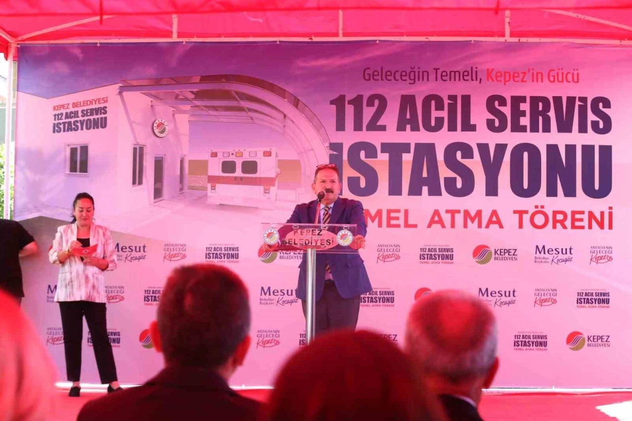Kepez’de 112 Acil Sağlık İstasyonu’nun temeli atıldı