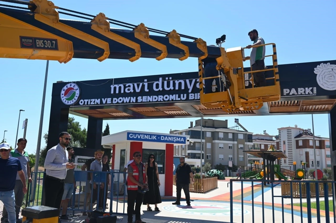 Kepez&rsquo;e engel tanımayan proje: Mavi D&uuml;nya Parkı

