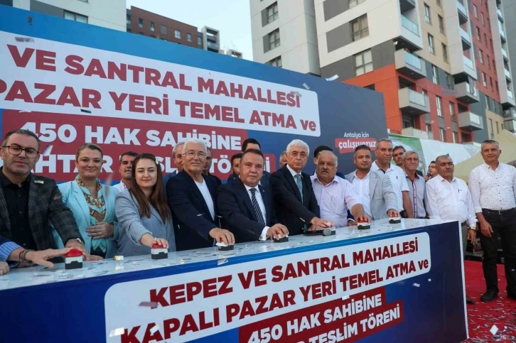 Kepez ve Santral Mahallesi&rsquo;nde &ccedil;ifte mutluluk
