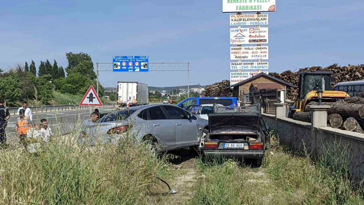 Keşan&rsquo;daki trafik kazasında 2 kişi yaralandı
