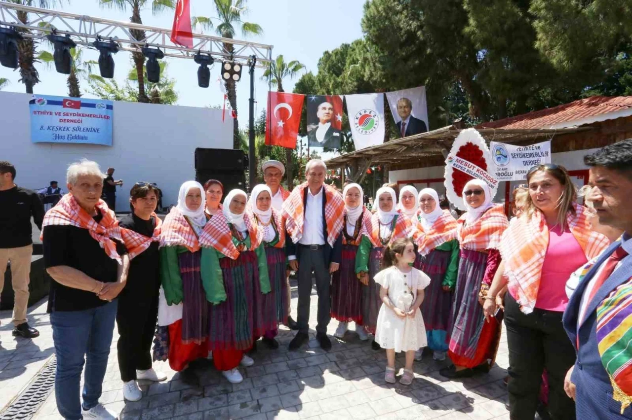 Keşkek şöleni, Yörükleri DokumaPark’ta buluşturdu
