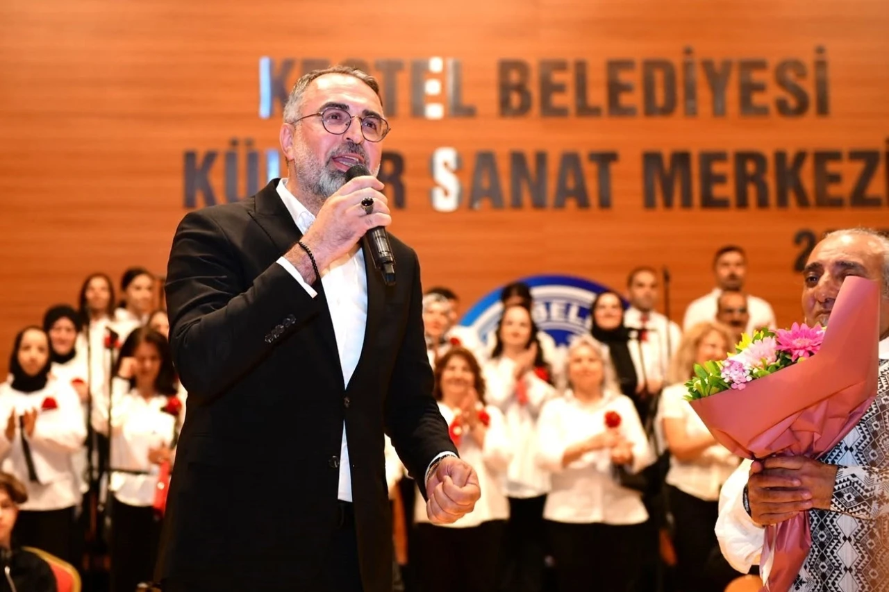 Kestel Belediyesi Türk Halk Müziği Korosu’ndan unutulmaz kon