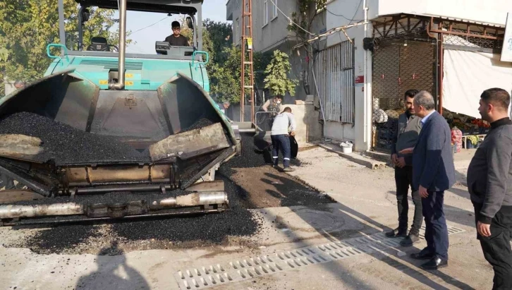 Kılınç, sahadaki çalışmaları yerinde inceledi
