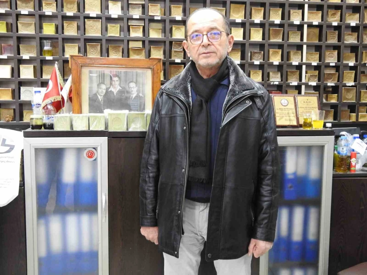 Kilis&rsquo;te 4 kuşaktır s&uuml;ren sabun &uuml;retimi insan g&uuml;c&uuml;yle yaşatılıyor
