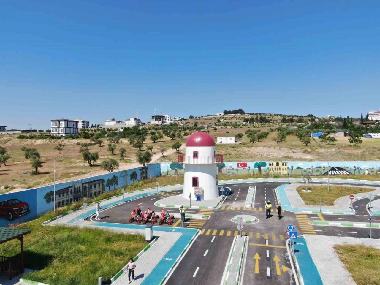 Kilis&rsquo;te minik &ouml;ğrencilere trafik eğitimi
