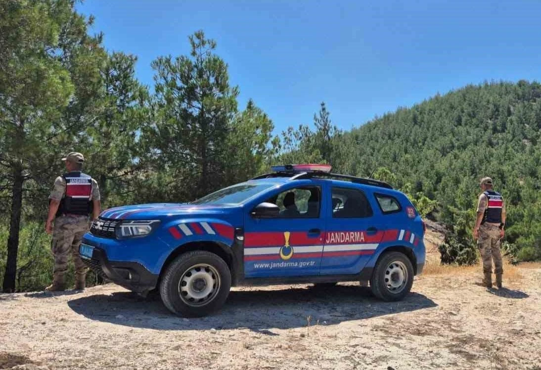 Kilis&rsquo;te orman yangınlarına karşı jandarmadan denetim
