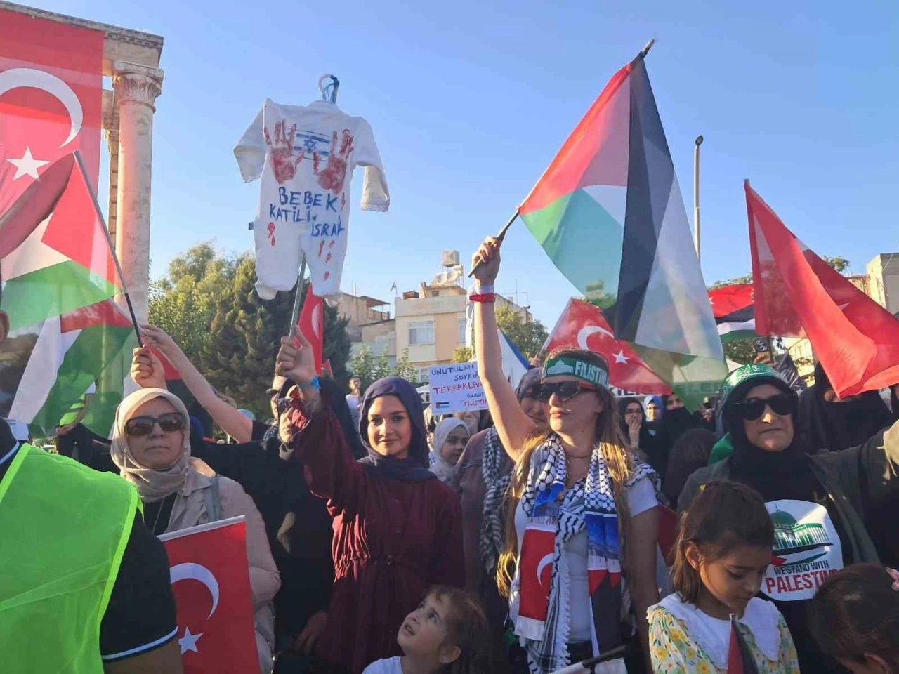 Kilis’te Sumud Filosu için dev miting

