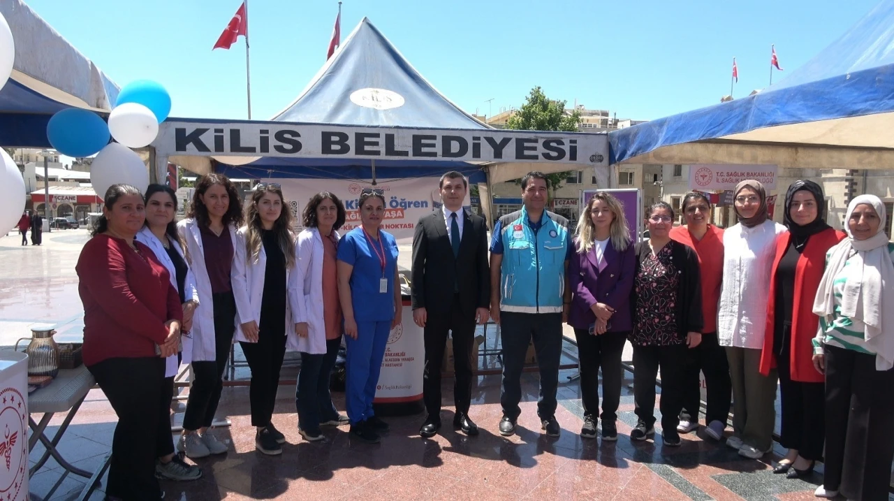 Kilis’te vatandaşlara sağlıklı yaşam eğitimi verildi
