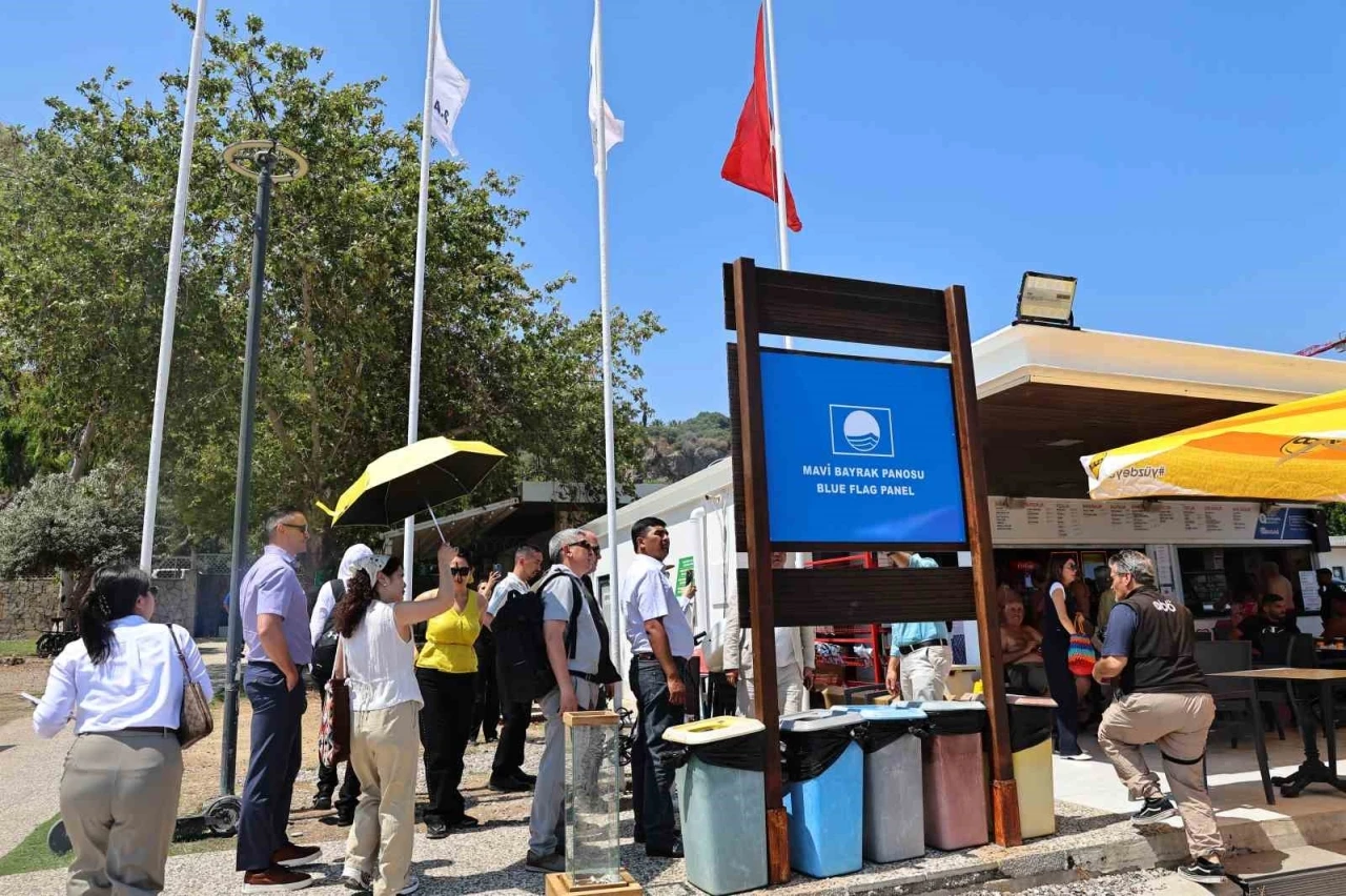 Kırgız heyet Antalya B&uuml;y&uuml;kşehir Belediyesi&rsquo;nin Mavi Bayrak deneyimini inceledi

