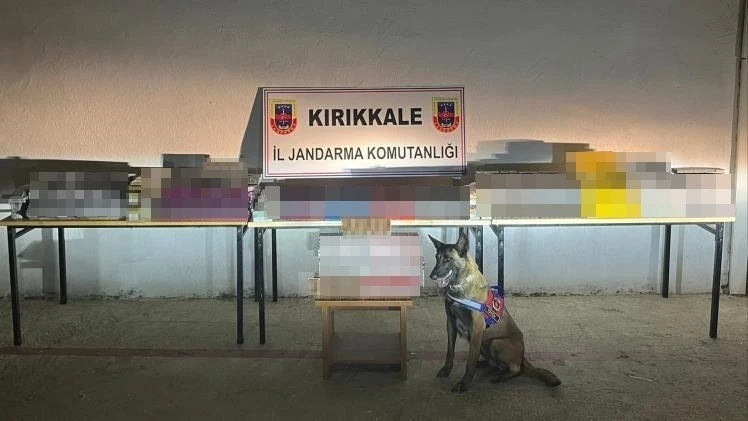 Kırıkkale’de 1 buçuk milyon liralık kaçak ürün ele geçirildi
