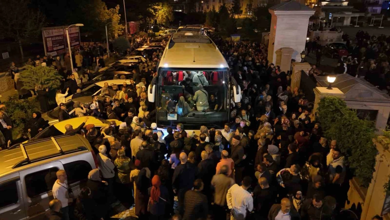 Kırıkkale’de hacı adayları dualarla kutsal topraklara uğurlandı

