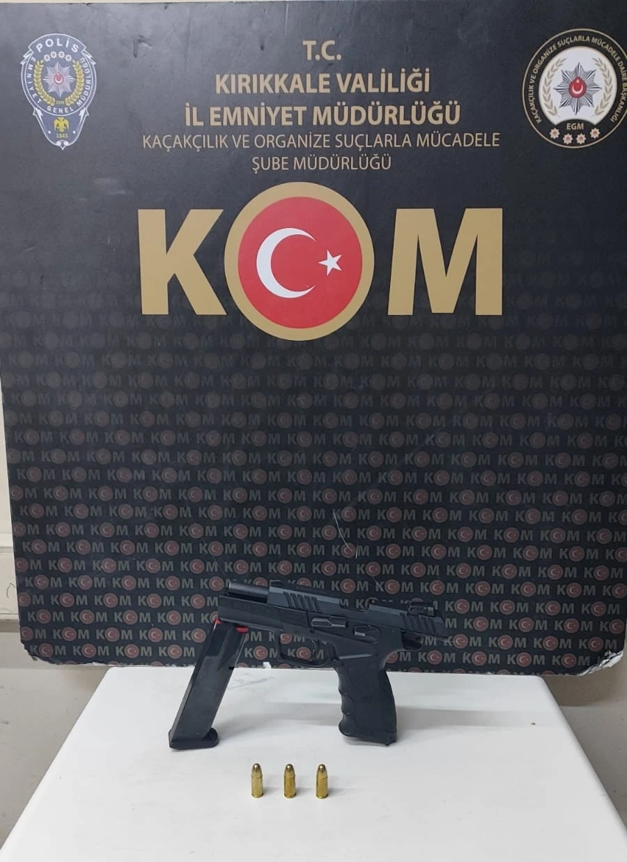 Kırıkkale’de ruhsatsız silah operasyonu

