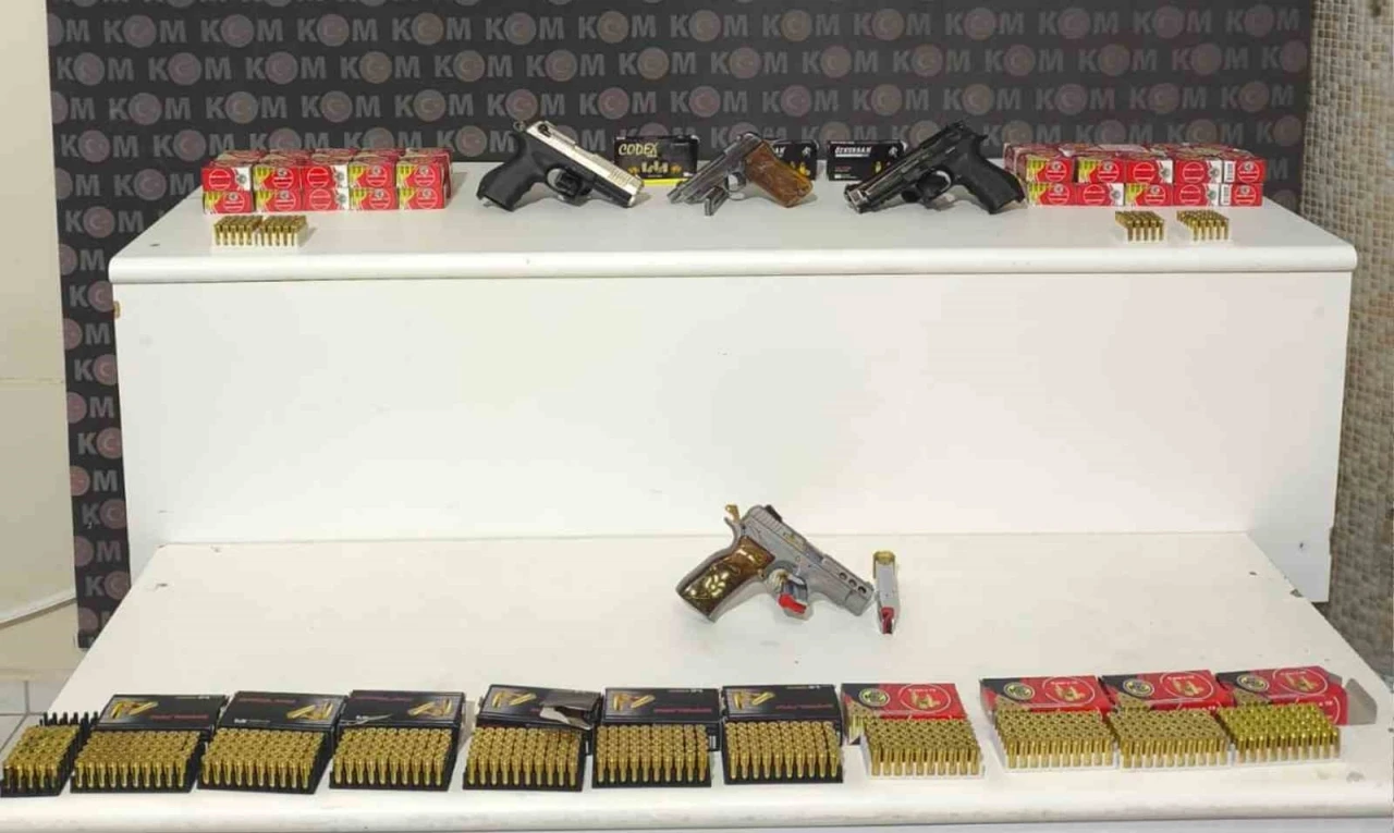 Kırıkkale’de silah ve kaçak tütün operasyonu: 1 haftada 25 şüpheli yakalandı
