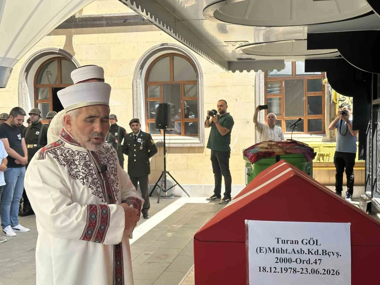 Kırıkkale&rsquo;deki patlamada hayatını kaybeden Turan G&ouml;l, &Ccedil;ankırı&rsquo;da toprağa verildi
