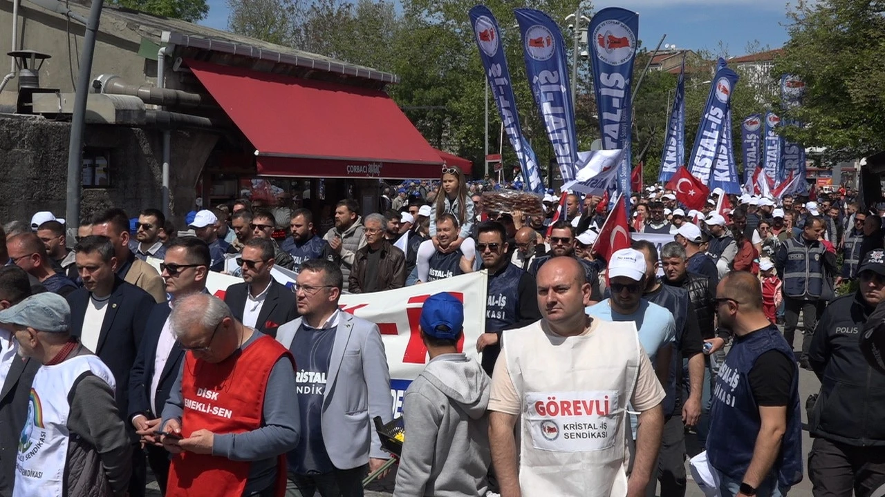 Kırklareli’de 1 Mayıs kutlamaları
